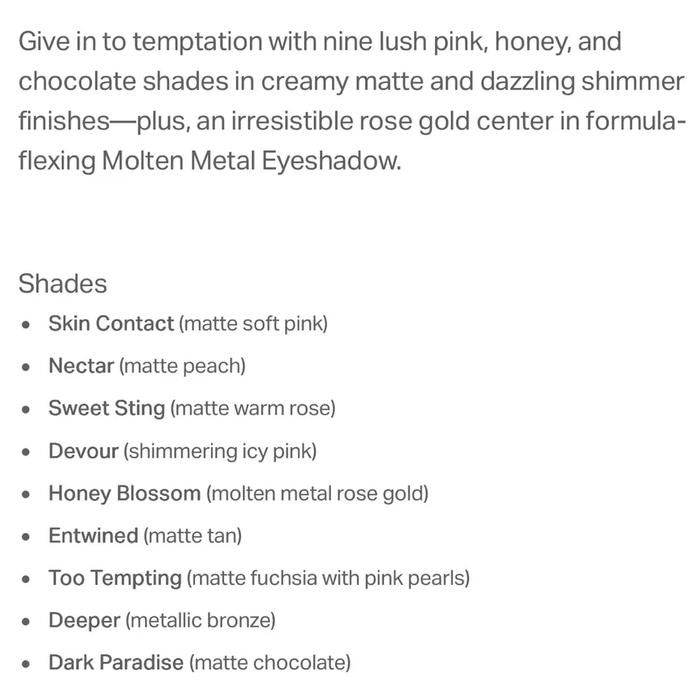 Morphe Forbidden Honey Eyeshadow Palette